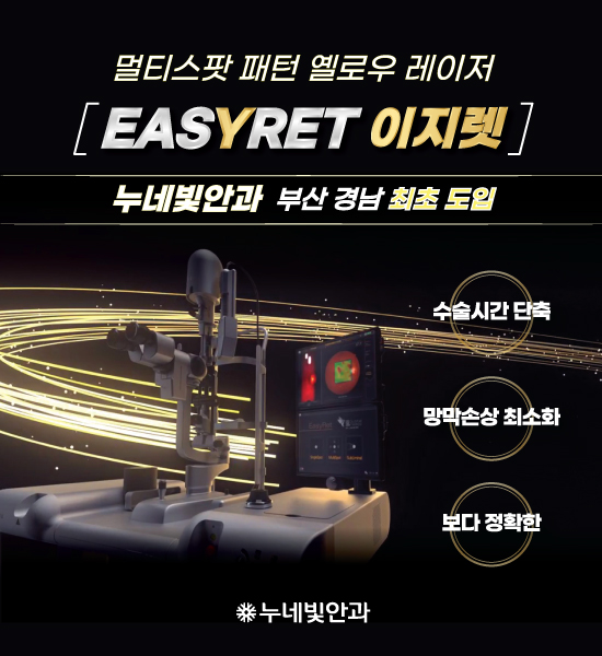 망막광응고술장비 Easyret 도입 썸네일 이미지