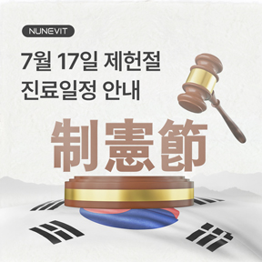 제헌절 진료일정 안내